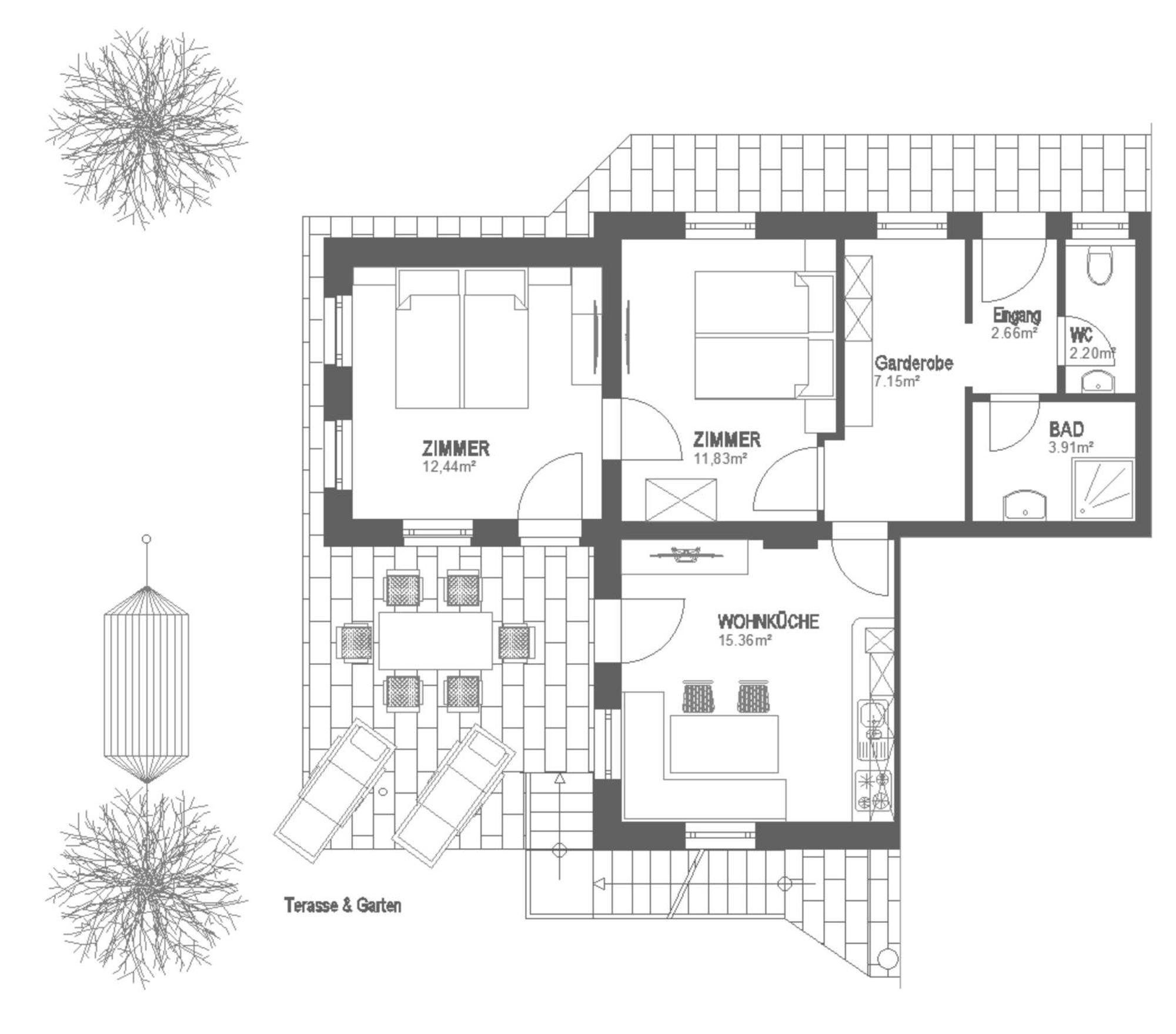 Appartement Tamara รามเซา เอม ซิลเลอร์ทาล ภายนอก รูปภาพ